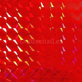 Transfer Foil 37, Rojo Holográfico