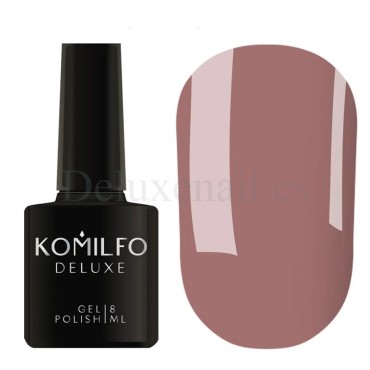 Esmalte Permanente Komilfo D061, Marrón rosado oscuro, 8 ml