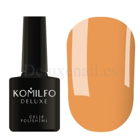 Esmalte Permanente Komilfo Deluxe Series №D074 (naranja albaricoque), 8 ml.