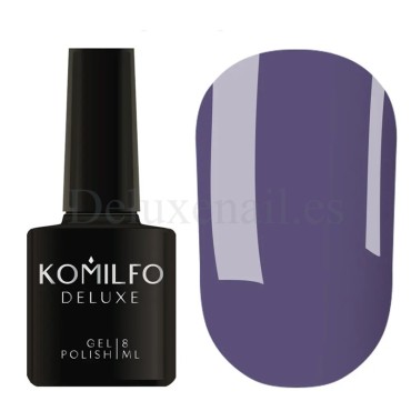 Esmalte Permanente Komilfo D107, Azul baquero, 8 ml