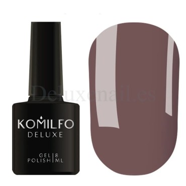 Esmalte Permanente Komilfo D112, Gris pardo, 8 ml