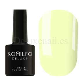 Esmalte Permanente Komilfo Deluxe Series №D169 (amarillo pastel claro), 8 ml.