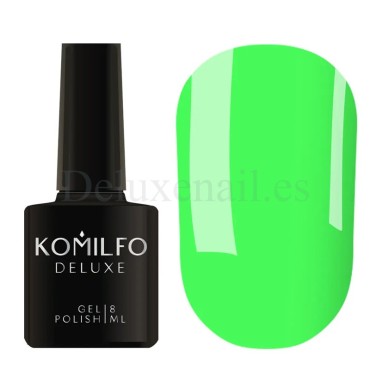 Esmalte Permanente Komilfo D171, Verde Neón, 8 ml