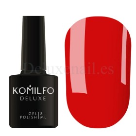 Esmalte Permanente Komilfo R001, Rojo muy vivo, 8 ml