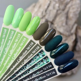 Esmalte Permanente Komilfo D160, Verde césped claro, 8 ml