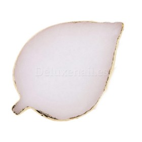 Paleta Hoja, Blanco, 1ud