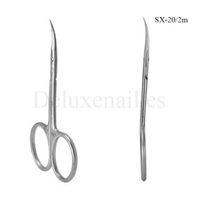 SX-20/2m - Tijeras para cutícula Staleks Exclusive Magnolia, 24,5 mm