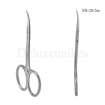 SX-20/2m - Tijeras para cutícula Staleks Exclusive Magnolia, 24,5 mm