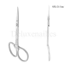 SX-21/1m - Tijeras para cutícula Staleks Exclusive Magnolia, 21 mm