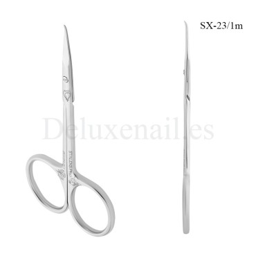 SX-23/1m - Tijeras para cutícula Staleks Exclusive Magnolia, 24,5 mm