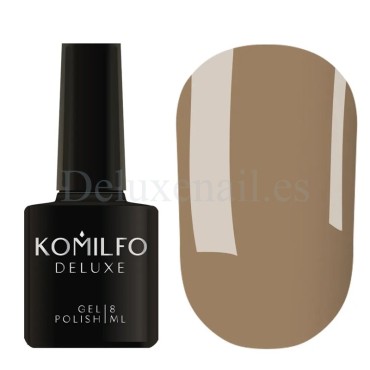 Esmalte Permanente Komilfo D281, Marrón claro, 8 ml