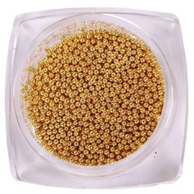 copy of Micro bolitas caviar(metálico) - DORADO