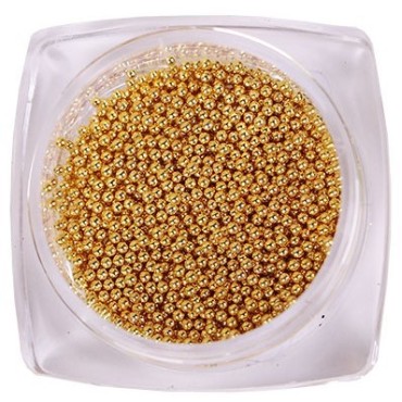 copy of Micro bolitas caviar(metálico) - DORADO