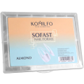 Tips de gel Komilfo SoFast Almond, 240 uds, 12 medidas