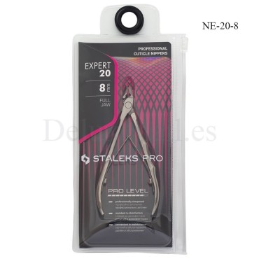NE-20-8 - Alicates para cutícula Staleks Expert, 8 mm