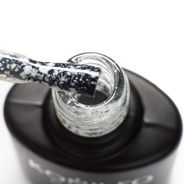 Top sin pegajosidad Komilfo Snow Effect, con UV filtros, 8 ml