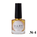 Esmalte Stamping Dark 04, Dorado, 8 ml