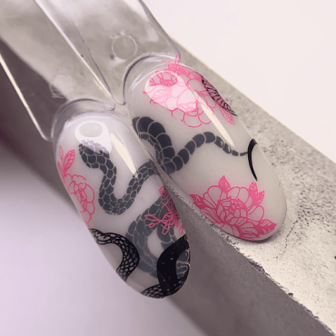 Esmalte Stamping Dark 07, Rosa, 8 ml