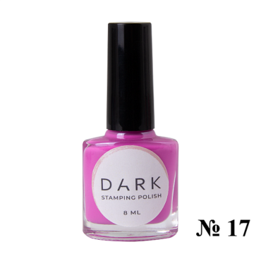 Esmalte Stamping Dark 17, Rosa, 8 ml