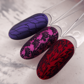 Esmalte Stamping Dark 18, Morado, 8 ml