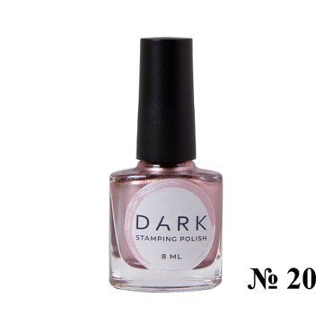 copy of Esmalte Stamping Dark 01, Negro, 8 ml.