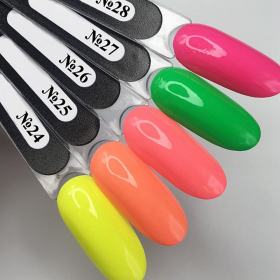 Esmalte Stamping Dark 24, Amarillo Neón, 10 ml