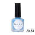 Esmalte Stamping Dark 34, Azul, 8 ml