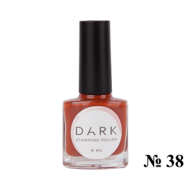 Esmalte Stamping Dark 38, Terracota, 8 ml