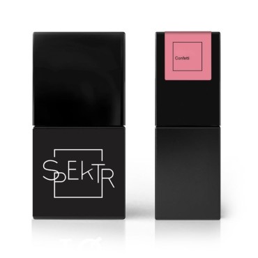 Esmalte permanente Spektr 016 Confetti (Rosa viejo), 10 ml