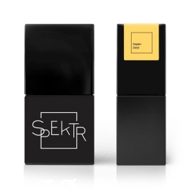 Esmalte permanente Spektr 136 Aspen Gold (Amarillo caramelo), 10 ml