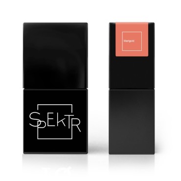 Esmalte permanente Spektr 229 Marigold (Naranja), 10 ml