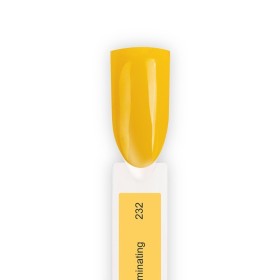 Esmalte permanente Spektr 232 Illuminating (Amarillo huevo), 10 ml
