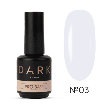 Pro Base Camuflaje Dark 03, Blanco Lechoso, 15 ml