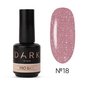 Pro Base Camuflaje Dark 18, Beige con micro brillo, 15 ml