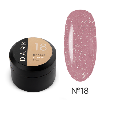 Pro Base Camuflaje Dark 18, Beige con micro brillo, 30 ml