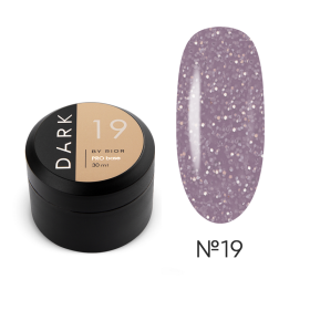 Pro Base Camuflaje Dark 19, Violeta con micro brillo, 30 ml