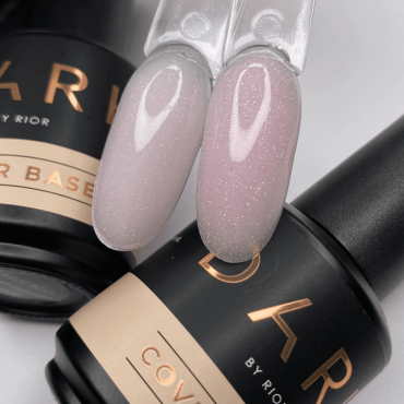 Base Opal 02 Dark, Rosa con micro brillo rosa, 15 ml