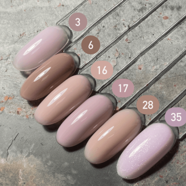 Gel constructor Dark Medium Gel 06, Beige Cacao, 15 ml