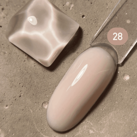 Gel constructor Dark Medium Gel 28, Beige, 15 ml