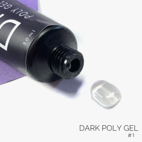 Polygel Dark 01, Transparente, 30 ml