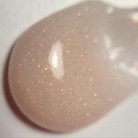 Polygel Dark Shimmer 06, Beige con micro brillo dorado, 30 ml
