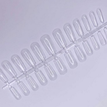 Tips de gel, Cuadrados, 240 uds., 6 medidas