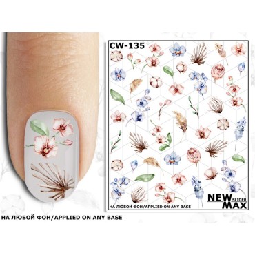 Pegatina al agua CW 135