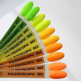 Esmalte Permanente Kaleidoscopic K004 Komilfo, Naranja Neón, 8 ml