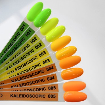 Esmalte Permanente Kaleidoscopic K004 Komilfo, Naranja Neón, 8 ml