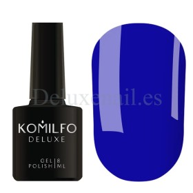 Esmalte Permanente Kaleidoscopic K015 Komilfo, Azul Eléctrico Neón, 8 ml