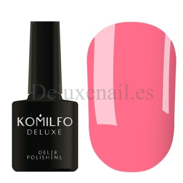 Esmalte Permanente Komilfo D175, Rosa Claro Cálido, 8 ml