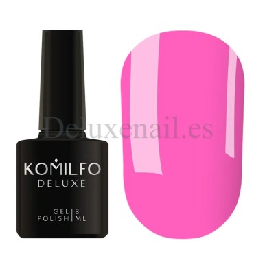 Esmalte Permanente Komilfo D180, Rosa Saturado, 8 ml