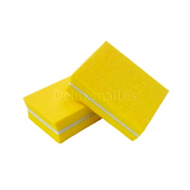 Tacos pulidores desechables 100/180 gr, Amarillo, 50 uds