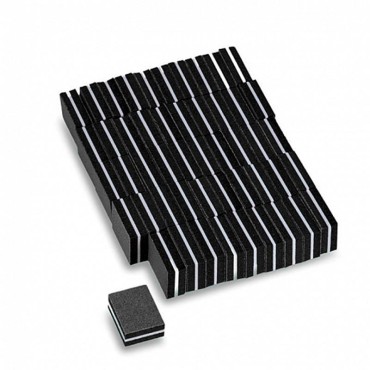 Tacos pulidores desechables 100/180 gr, Negro, 50 uds